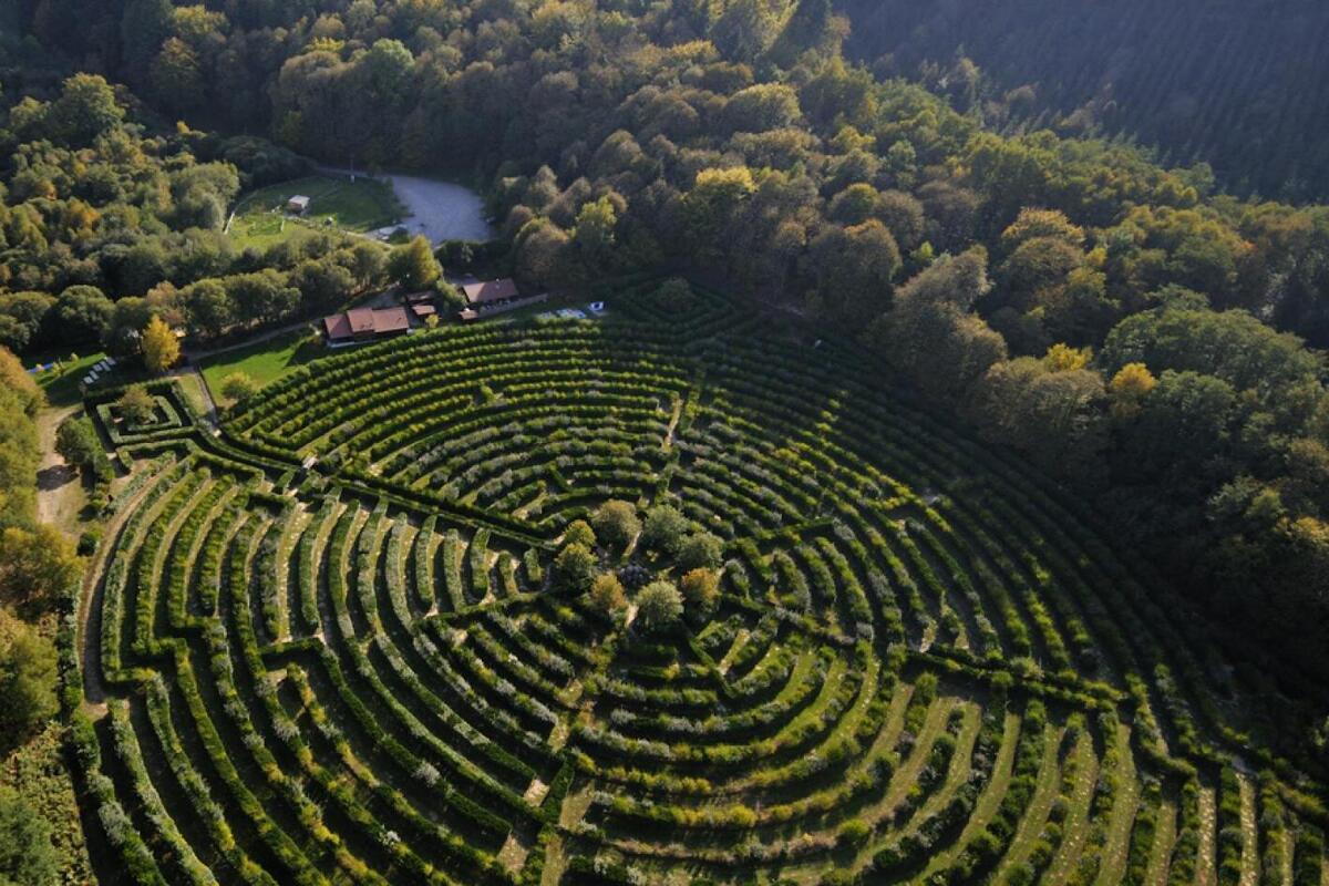 Ce village de la Creuse abrite le plus grand labyrinthe végétal permanent au monde, un dédale de 2,5 hectares 