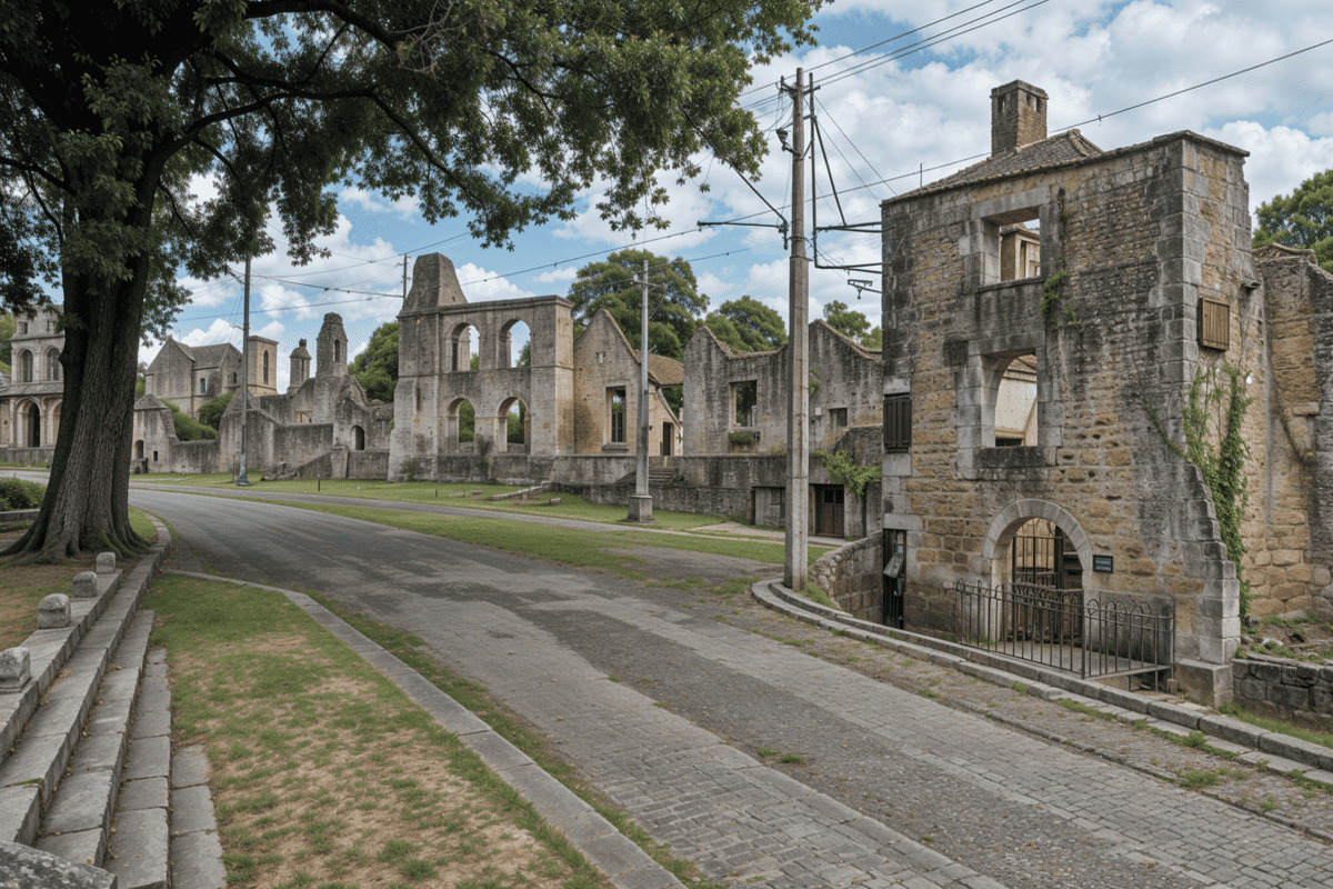 Ce village martyr de la Haute-Vienne, figé en 1944, est le témoignage le plus poignant de la Seconde Guerre mondiale en France 