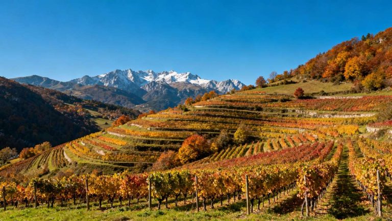 Cet automne, explorez le vignoble secret d'Irouléguy au Pays Basque, le plus petit de France mais l'un des plus beaux